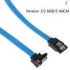 Computer Cables Sata 3.0 Iii Sata3 6Gb/S Ssd Hard Drive Data Right Angle Cable