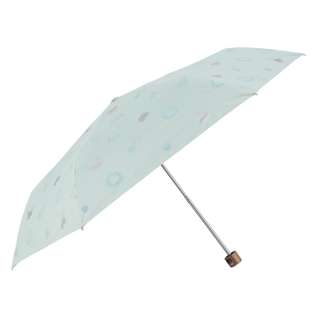 Ogawa Folding Heat and Light Over UV 6 Moomin Safety Cover Product 56219 (Ogawa) [2025] Women's Parasol, Blocking, 99% Protection, 50cm, Ribs,