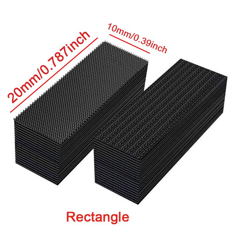 Nye teppefikseringsklistremerker Dobbeltsidet høyklebende bilteppefaste lapper Hjem Gulvmatter Anti-skli gripebånd