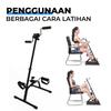Gym Fitness Sports Static Bike / Home Sports Equipment Pedal Exerciser Foot and Hand Therapy Portable Static Bike JS-15