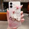 Phone Case For iPhone 17 Flower Butterfly Thin Case For iPhone 17 Pro Max Transparent Soft Silicone TPU Cover For iPhone 17 Air