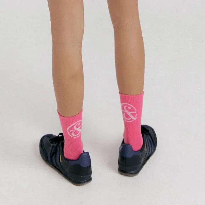 Tina logo point socks