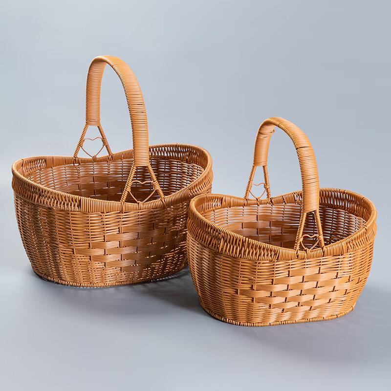 Rattan Woven Picking and Storage Basket