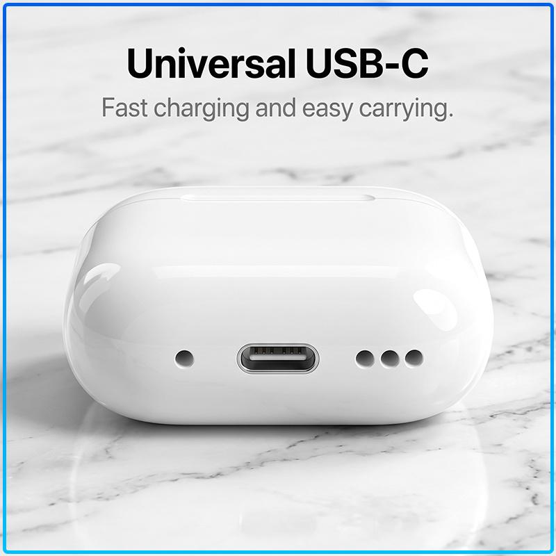 Fourth Generation Air 4 True Wireless Earbuds Bluetooth 5.3 ANC Noise Reduction Headset Instant Connection Clear Voice Call Earphones