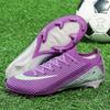 Super Star Fashion Purple Men's Football Sports Shoes Unisex Professional Original Cleats Men Quality Futsal Training Shoes Men