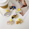 Charming 6cm Acetate Hair Clips Bright Colorful Styles For Cute Girls Accessories