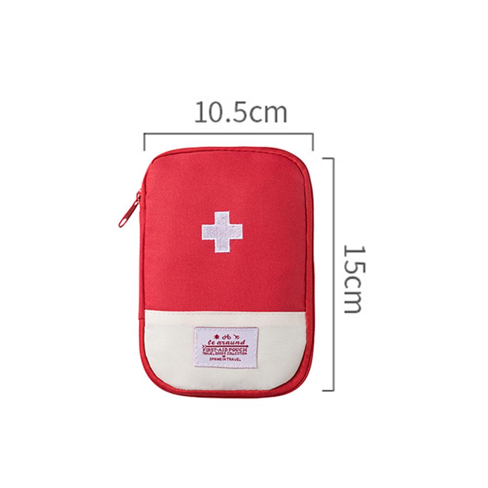 Mini-Erste-Hilfe-Tasche Tragbar Klein Notfall-Medikamenten-Aufbewahrungstasche Medizintasche für Outdoor-Camping Wandern Zuhause Reisen Notfall