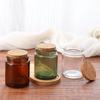 Handmade Glass Candle Holders with Cork Lids - Aromatherapy Jars and Craft Ornaments