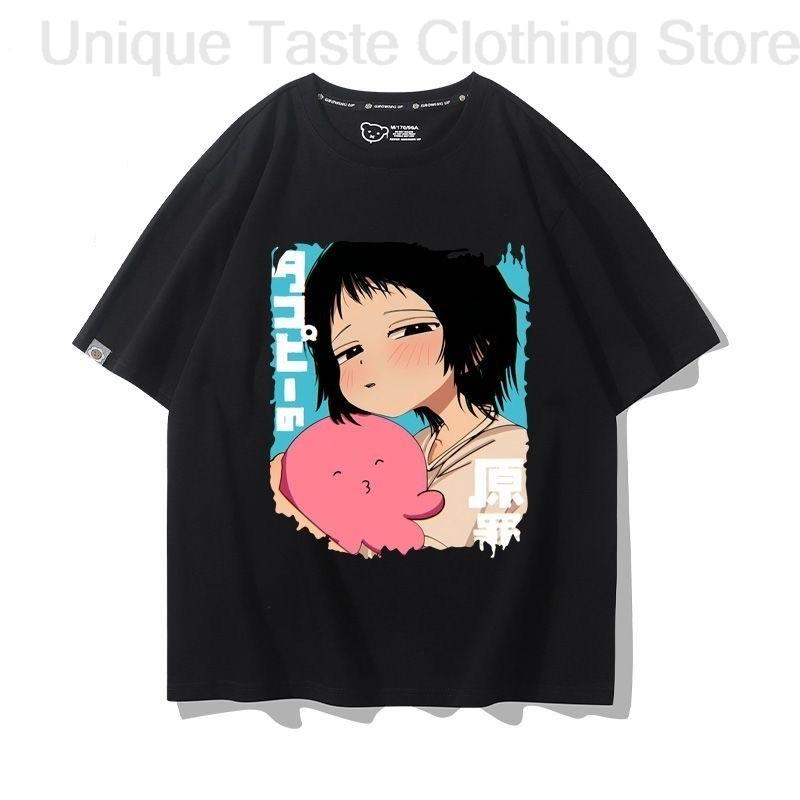 

Takopis Original Sin T Shirt Fashion Cartoon Cute Print Tshirt Unisex Women High Quality Summer Loose Cotton Short Sleeve Tee Tops 4XL