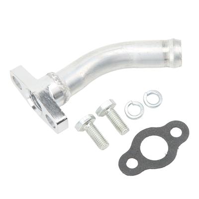 AN10 Turbo Drain Fitting 45 Degrees  Sealed Aluminium Alloy Fit for T3 T4 Oil Cooled Turbochargers Flange