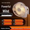 Rechargeable Foldable Quiet Fan with Strong Wind for Dorms and Bedsides