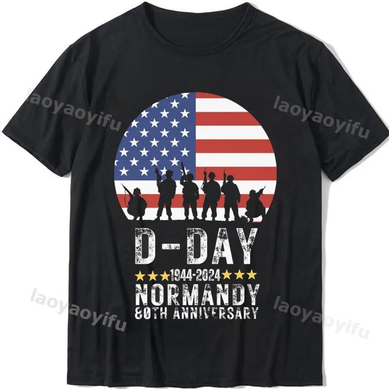 2024 Commemoration Of The Norunisexdy Landings D Day Printed Tshirt Top Summer Outdoor Unisexs Clothing Classic Karol G Things