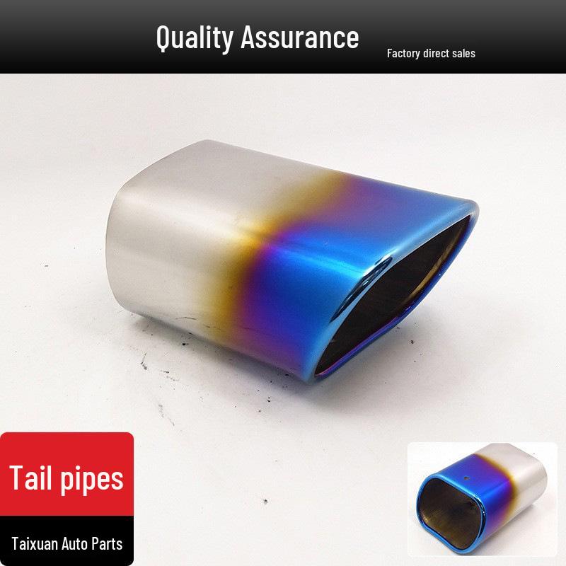 Stainless Steel Exhaust Muffler Tailpipe for Lavida - Direct Plug-In Add-On