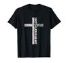 Jesus Promise Save Life Blood Cross Christian Reflection Save Phlebotomist Die On Cross Save Life Follower Believer T-shirt