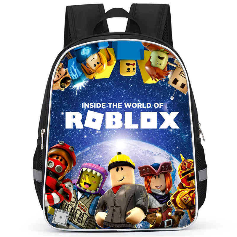 Ruksak s potlačou Roblox, Detské a základnoškolské tašky, Podpora
