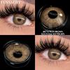 FUNSACHY 1 Pair Coloron Contacts Lens Yearly Use Natural Black Korean Brown Eyes Contact Pupils Cosmetics Fashion Softlen Yearly