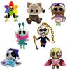 Plush Character Horror Game Soft Bone Sunflower Soft Stuffed Ornament for Birthday Xmas Gift