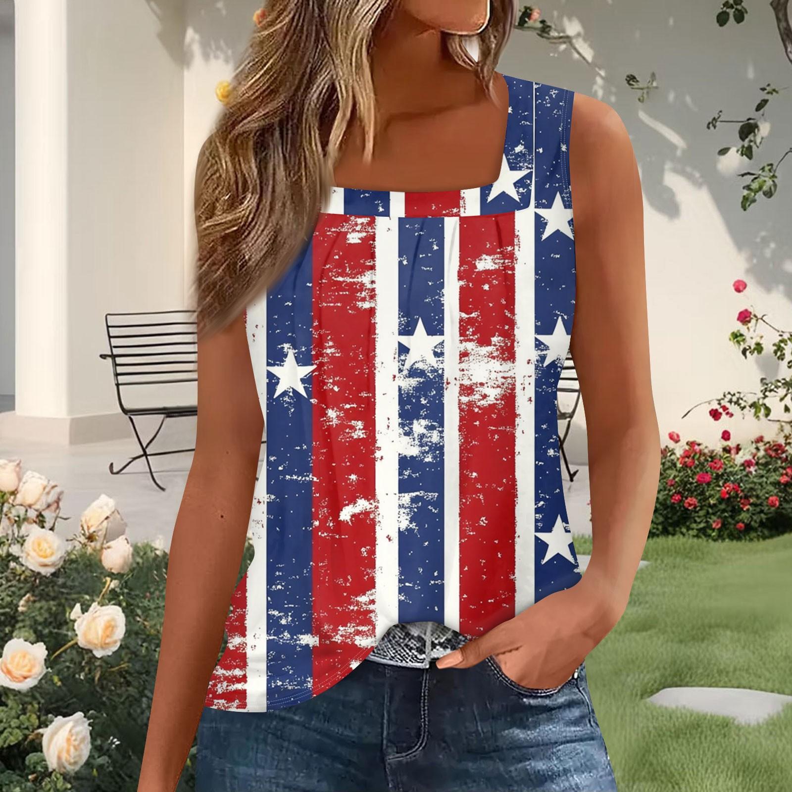 Женская мода плиссированный принтованный квадратный вырез жилет топ XL винный