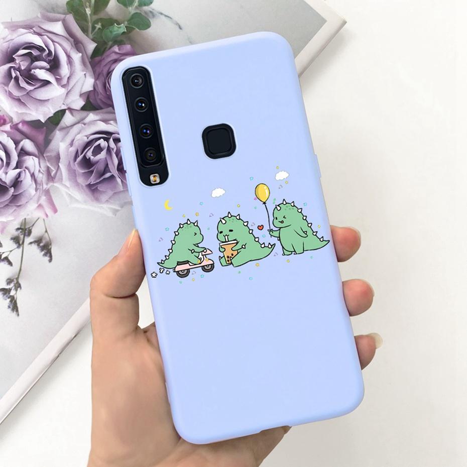 Hülle Für Samsung Galaxy A9 (2018) Niedliche Cartoon-Bonbonfarbene Weiche Silikon-Handyhüllen Für Samsung A9 2018 SM-A920F A9200 Bumper