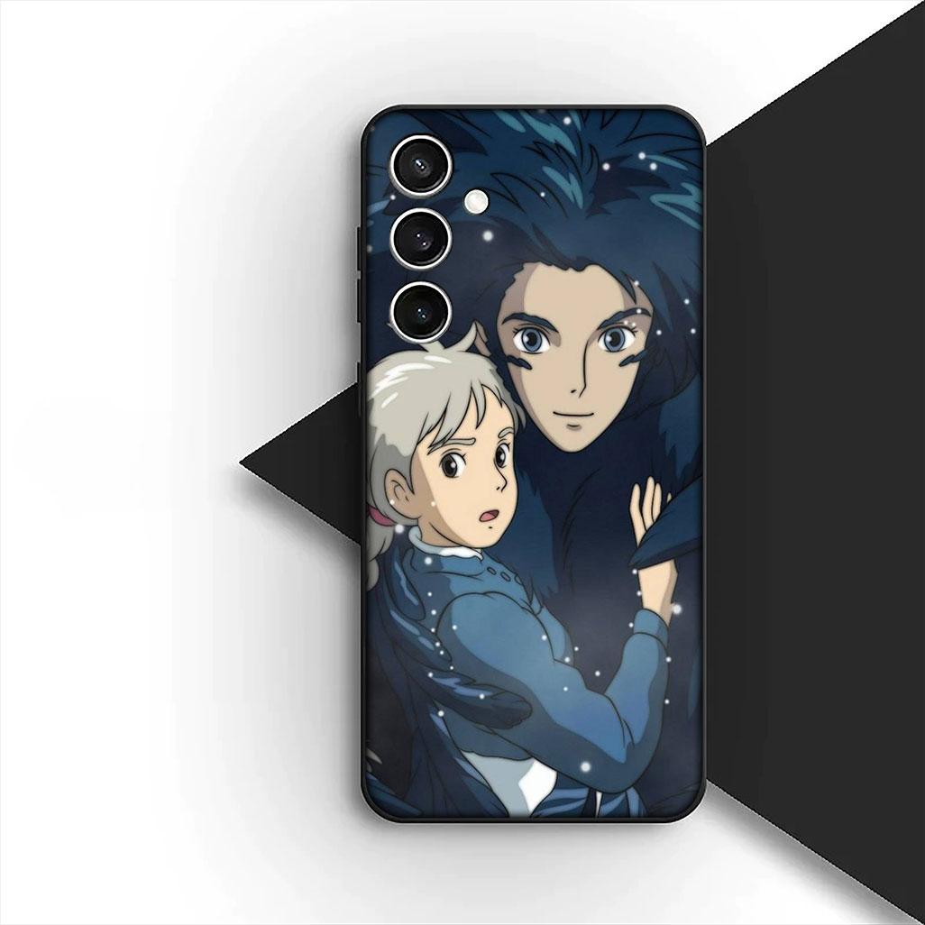 

for Apple iPhone 16 14 15 Plus 11 Pro Max 16E ProMax + 16Plus 15+ 14+ Phone Cover Soft Case Howls Anime Movings Cartoon Castle iPhone 15 Pro Max