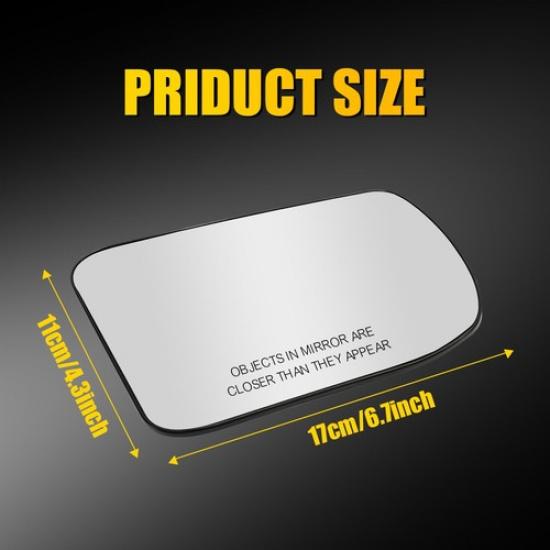 Mirror Glasses Passenger Right Side Hand 963653TH0A for Nissan Altima 13-18