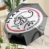Ajax FC Umbrella with Automatic Open/Close & Self-8-Rib Heavy-Duty Umbrella, Compact Travel Umbrella Suitable for Outdoor
