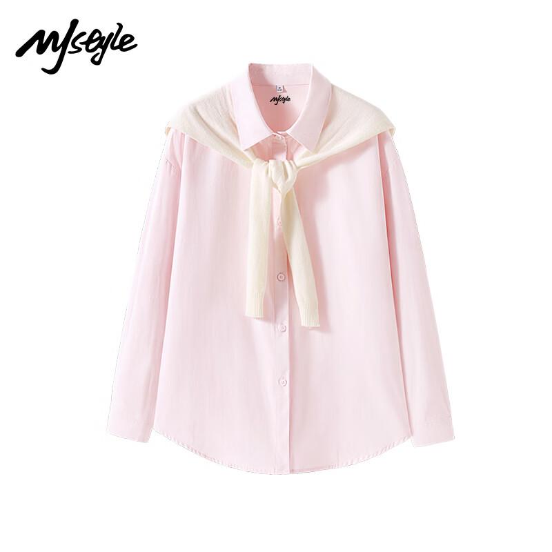 

MJ STYLE Women s Pure Cotton Long Sleeve Shirt