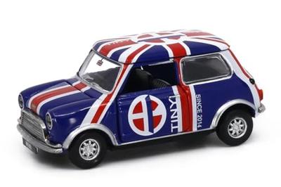 Tiny City 1/50 Mini Cooper Mk 1 Union Jack (MALUTKIE 10. Rocznica) Odlewany model samochodu