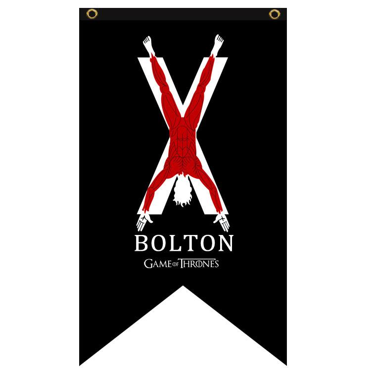 Thrones Of Game Pattern Printing Swallowtail Flag Outdoor Decoration Fashion