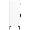 Sideboard High Gloss White 69.5 X 34 X 90 Cm Engineered Wood