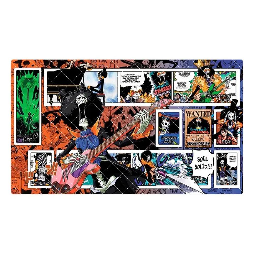 60*35*0.2cm Anime One Piece OPCG GAME Card PlayMat New Comic Series Enel Ace Law Hancock Brook Bonney Collection Gifts Toys