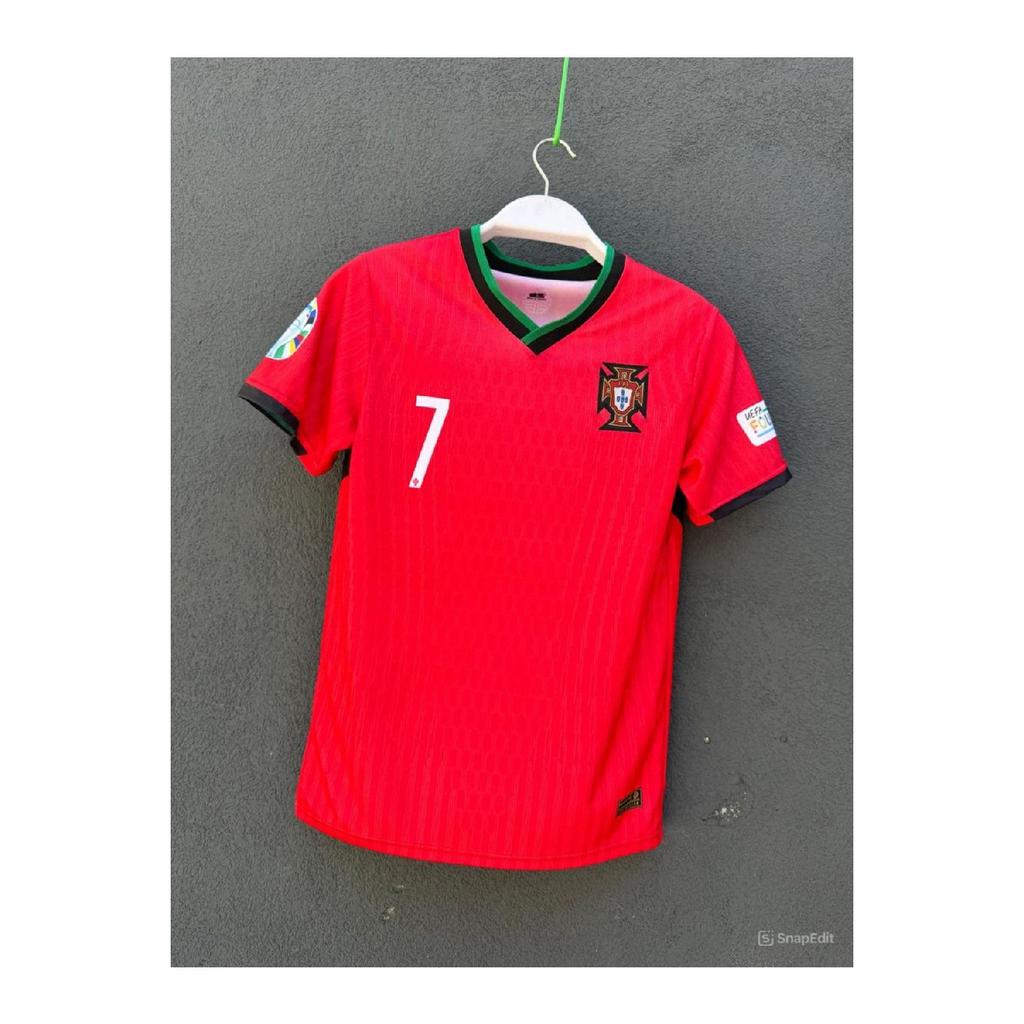 Portugal 2024/2025 New Season Cristiano Ronaldo Inn Field Jersey