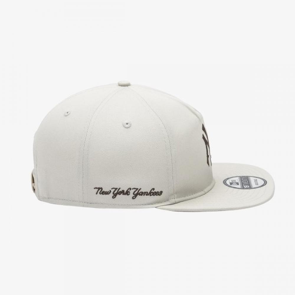 New Era New York Yankees Basic Kettchenstickerei Snapback Vintage Stein 14693922