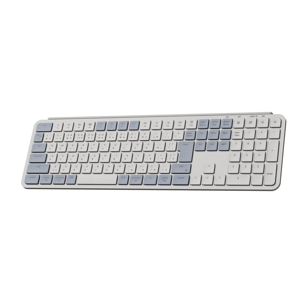 Keychron B6 Pro Wireless with Numeric ZMK Scissor Long Compatible with and Linux JIS Ultra-Slim Keyboard, Full-Size Keypad, Customization, Switches,