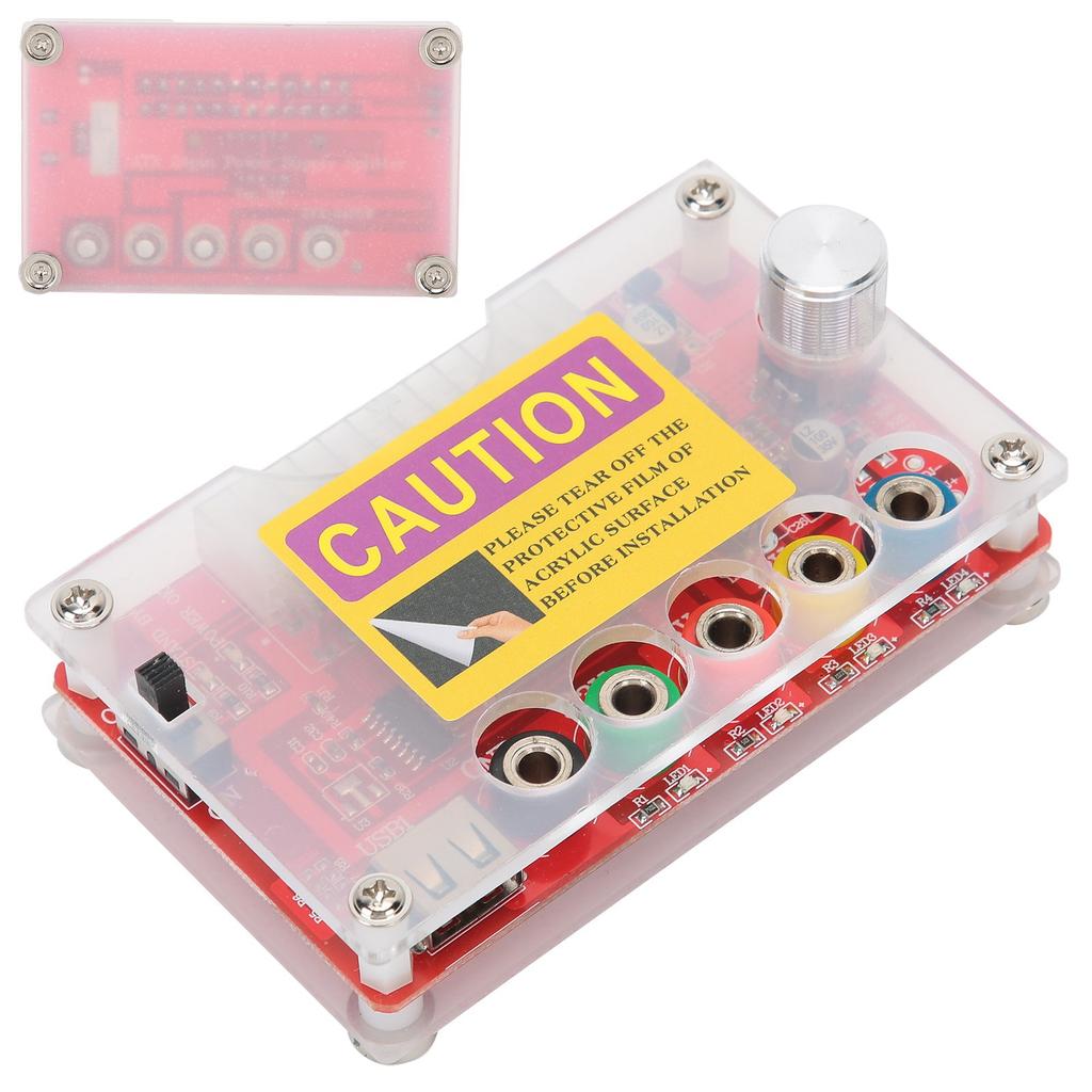 ATX Power Supply Breakout Board for MCU Electronic Component Adjustable Voltage Knob 24Pin