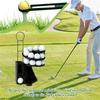 Golf Ball Dispenser Automatic Golf Ball Tee Up Machine Golf Swing Training Launcher Non-powered Golf Simulator for Golf Training