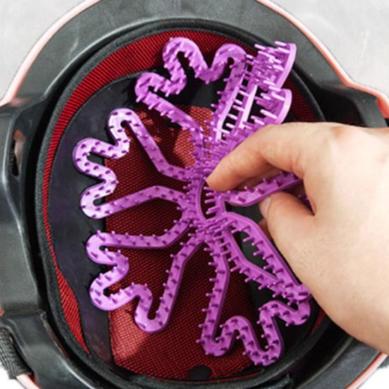 Cyklistická helma Silikonová vložka Snižující pot Prodyšná Univerzální Outdoorové sporty Motocyklová Helma na kolo Polstrování Vložka Polštář Příslušenství k helmě