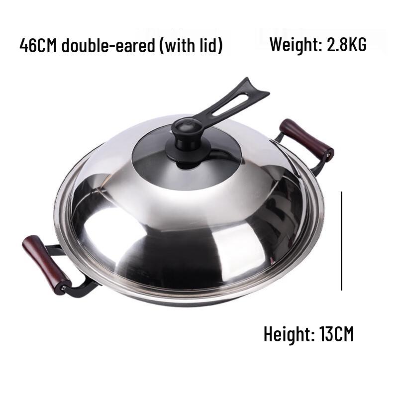 Yoshida Craftsman Cast Iron Non-stick Wok with Lid