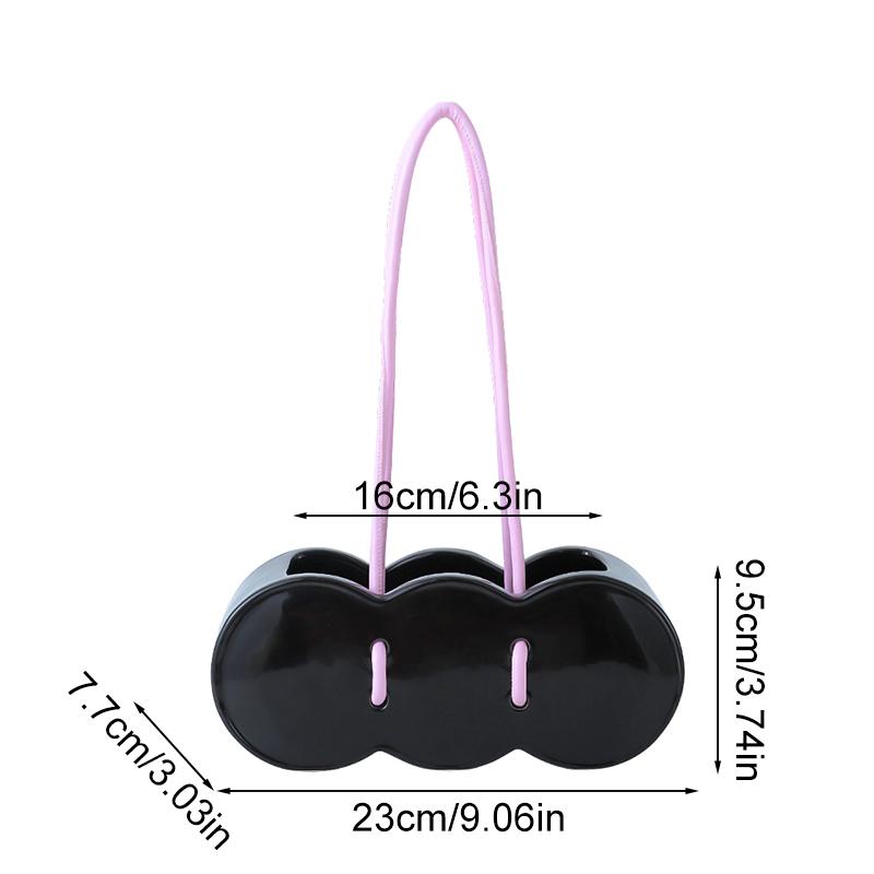 1Pc Bag Flower Basket Good-looking Flower Arranging Utensil Companion Gift Ceramic Vase French Style Handheld Vase Gift Wrap