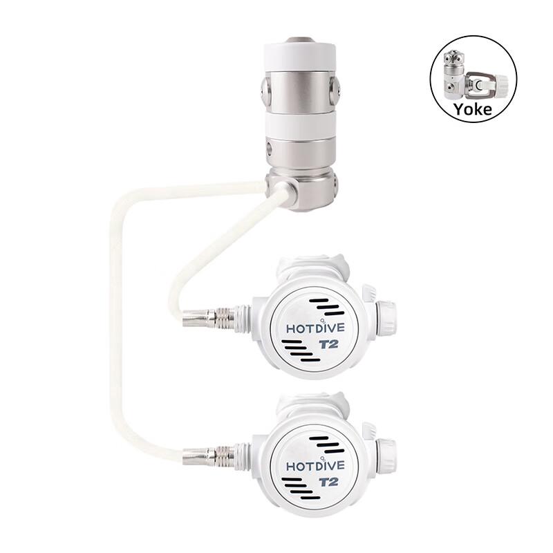 HOTDIVE Balanced Piston Scuba Diving Regulator Set