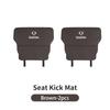 Car Seat Anti-Kick Pad Seatback Storage Protector Cover Accessories For SsangYong Actyon Korando Rexton Kyron Rodius Tivoli Muss