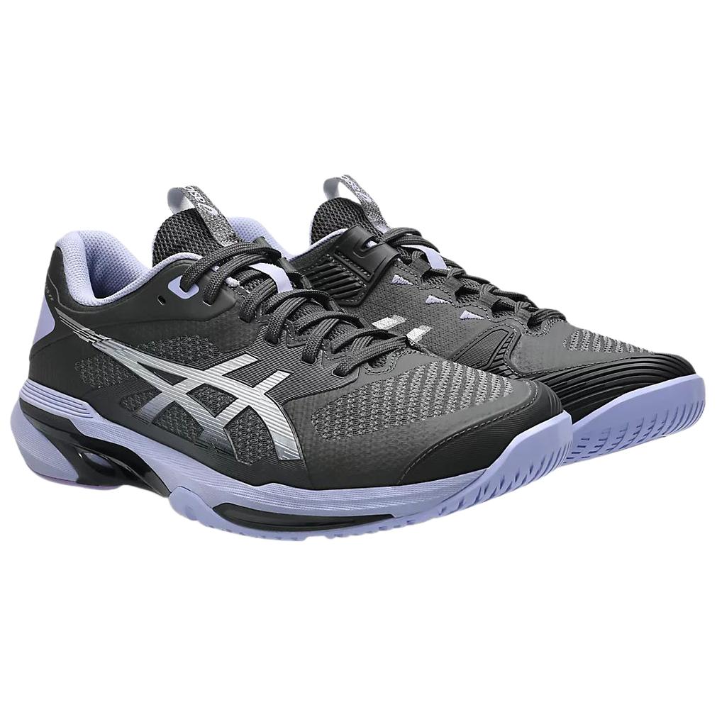 Asics Solution Speed FF 4 Daily Sports Low Top Tennis Shoes Men sneakers Charcoal Purple 1041A542-020
