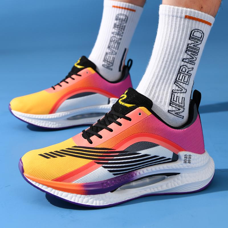 Sneakers Leggere Traspiranti Mesh Traspirante Gomma Cuscino d'Aria Scarpe da Corsa da Coppia Scarpe Outdoor 36-45