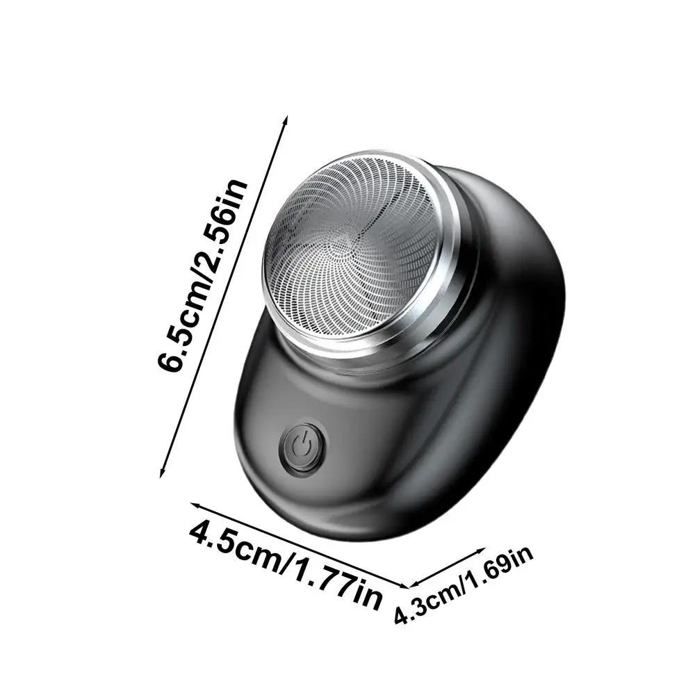 Pocket Electric Shaver Portable Mini Travel Razor Rechargeable Facial Beard And Body Hair Trimmer Wireless Detachable Shaver