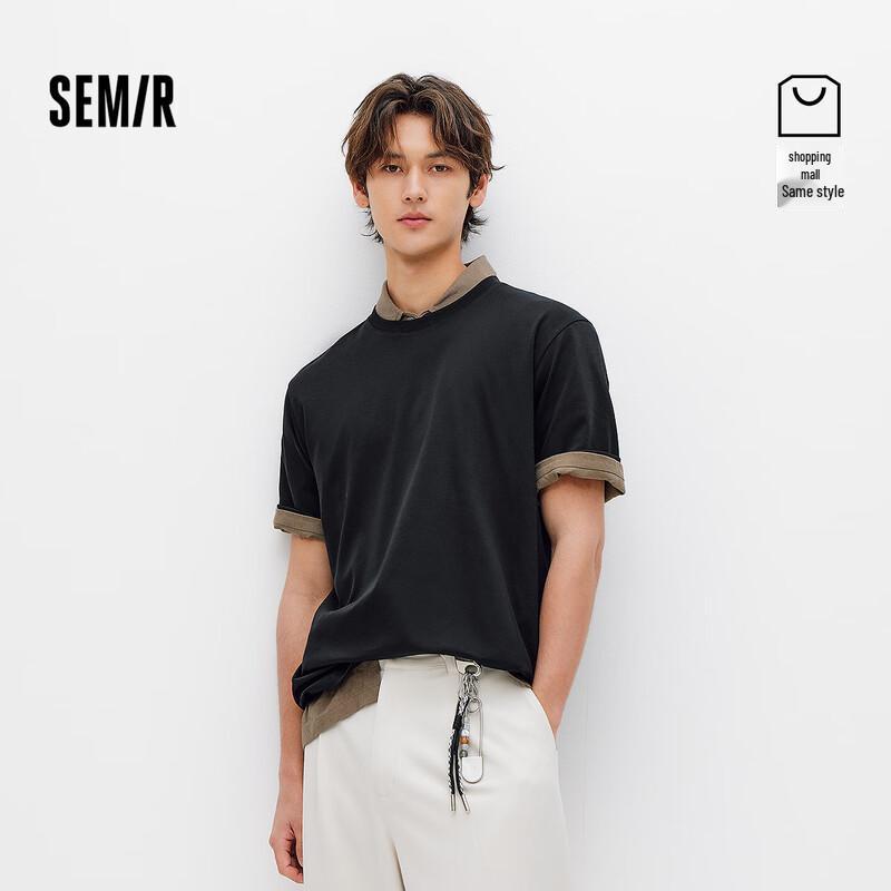 

Semir Men s 2026 Relaxed Fit Soft Cotton Short Sleeve T-Shirt L