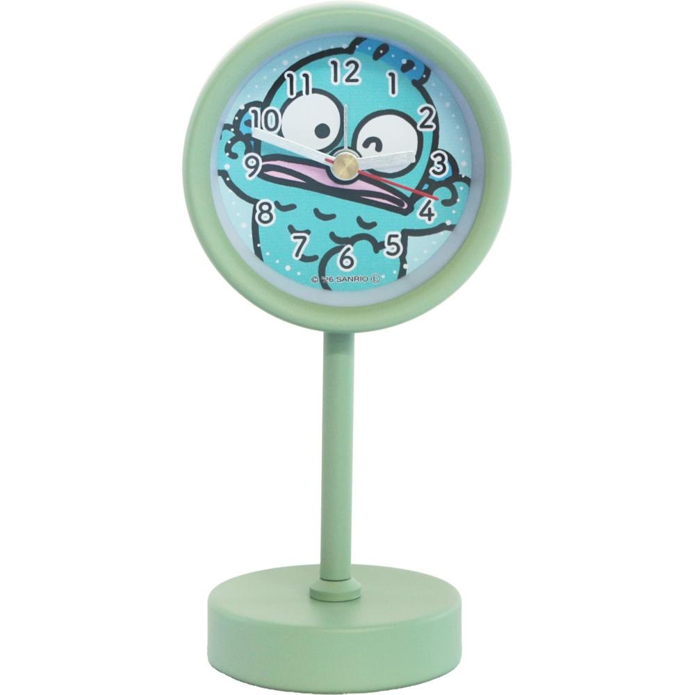 Fieldwork Table Clock Analog [Sanrio Characters] Hangyodon Stand Y Small Alarm Green GR SNR011-7