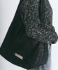 Nick&Nicole Leather Wrinkle Tote Bag_Black