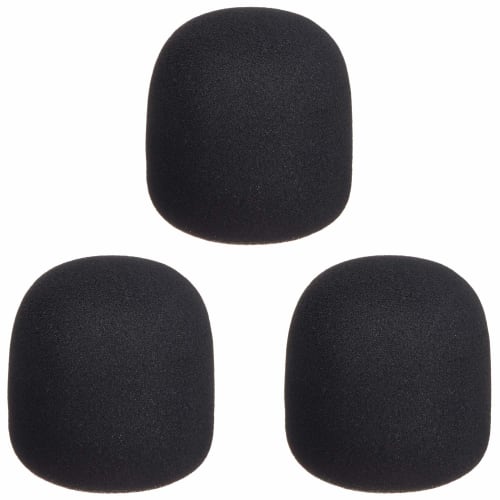 

[Reliable Japanese Product] Kikutani Windscreen WS-L Black (Set of 3)