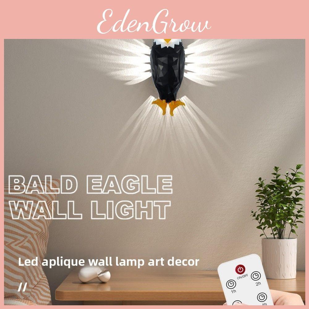 Bald Eagle Wall Lamp Led Light With Magnetic For Home Decor Party Lighting Gift