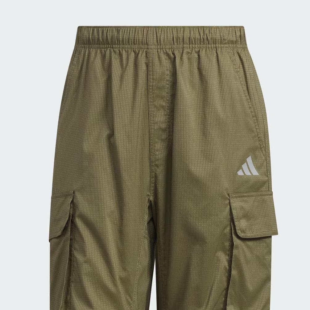 Adidas City Tech Dotair Solid Color Mid-Rise Elastic Work Pants Men pants KS1178